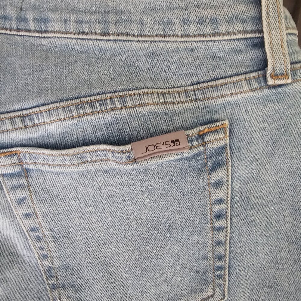 Joes Patchwork Straight Ankle Jeans Size 29 - image 3